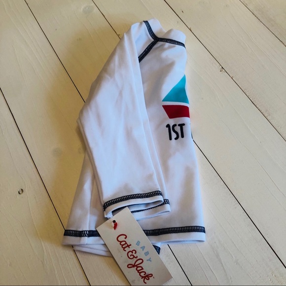 Cute First mate swim tee for 3-6 mo. - Picture 5 of 6